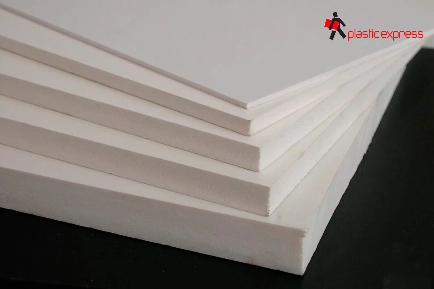 Insignia niebla Familiar PVC Espumado Blanco | PlasticExpress