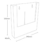 Portafolletos para pared