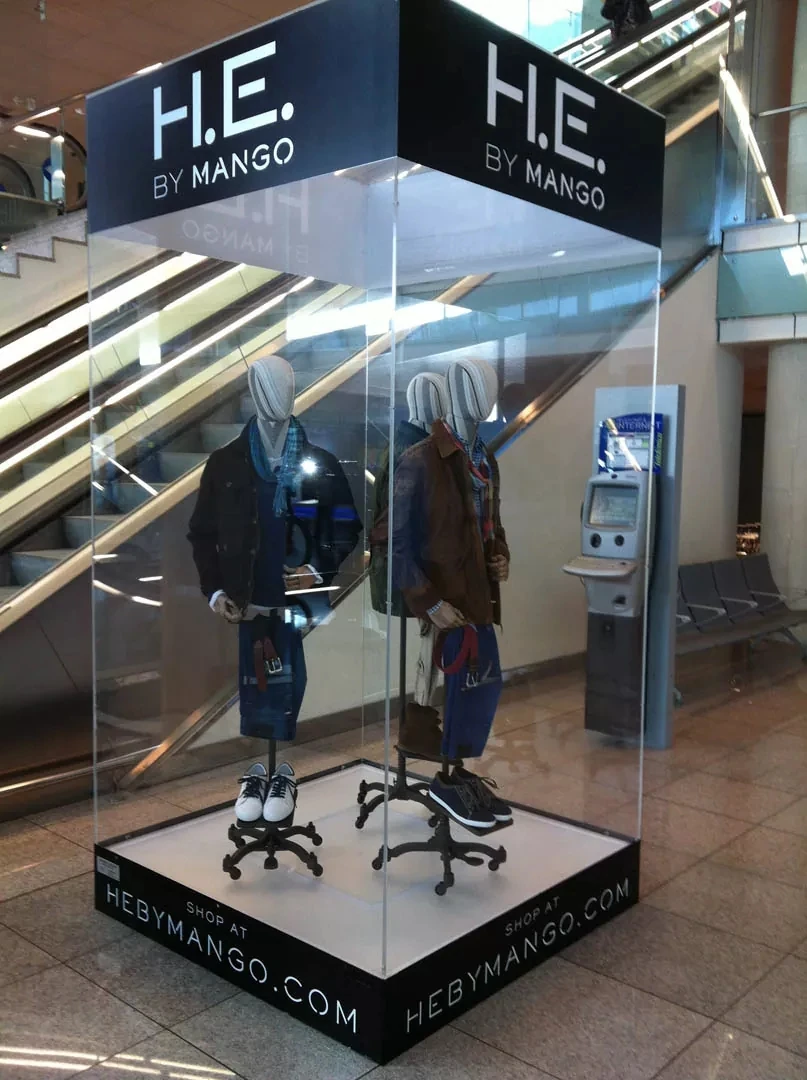 Metacrilato color blanco negro