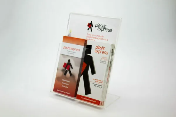 Acrylic leaflet holders
