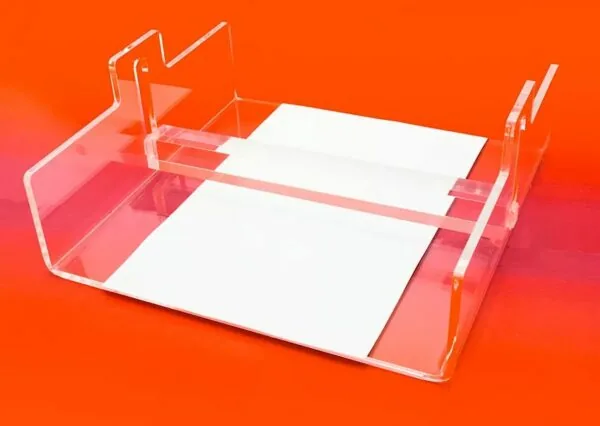 Methacrylate napkin holder
