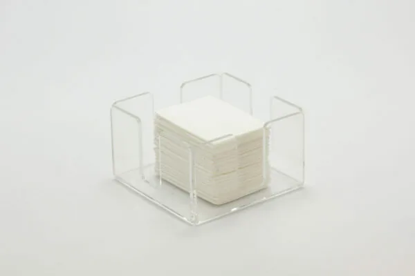 Methacrylate napkin holder