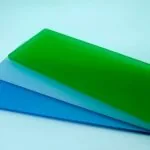 Balda de metacrilato de colores