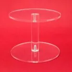Methacrylate pastry display