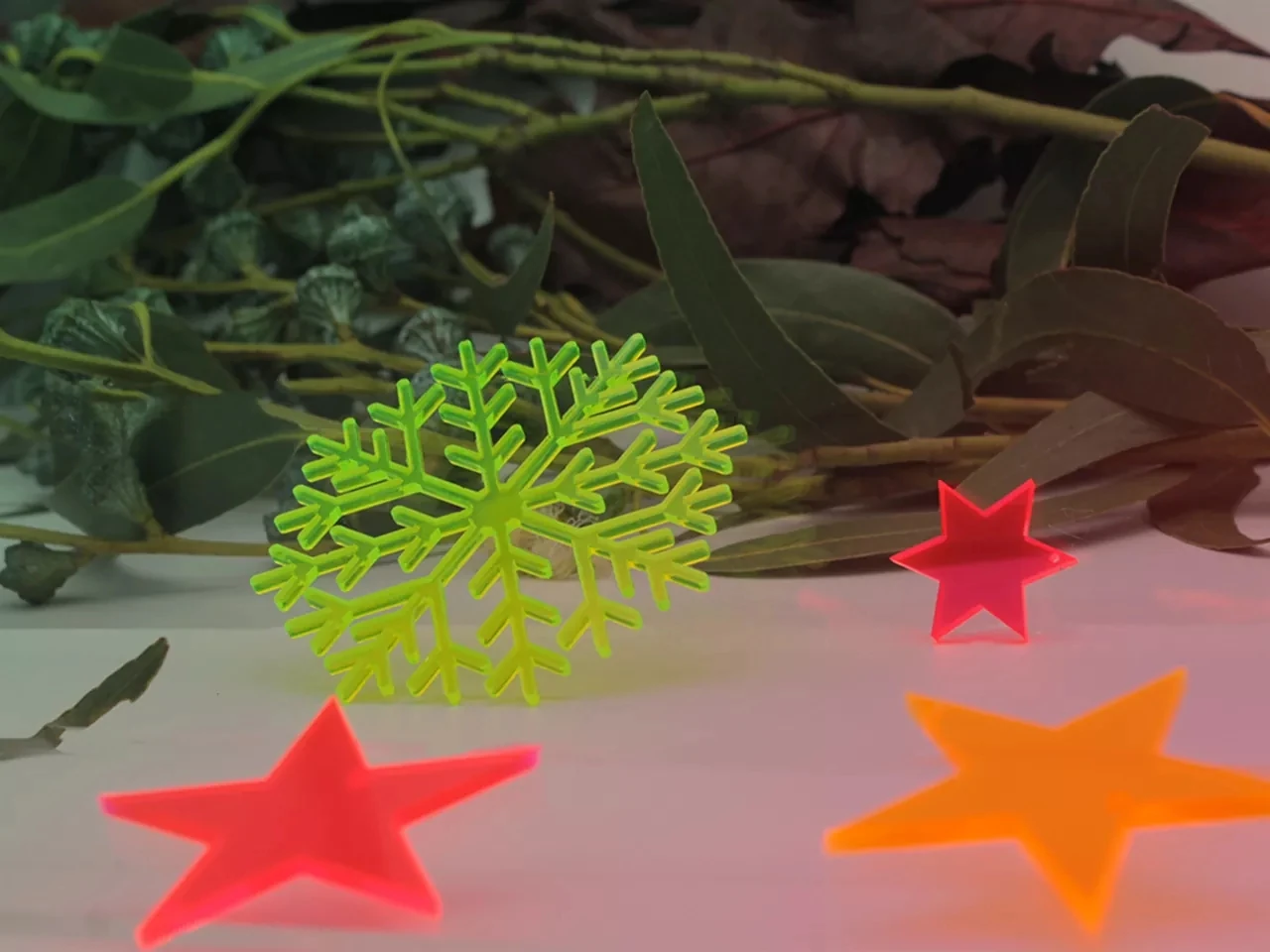 Articulos navideños metacrilato