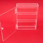 Vitrina para coleccionismo de metacrilato