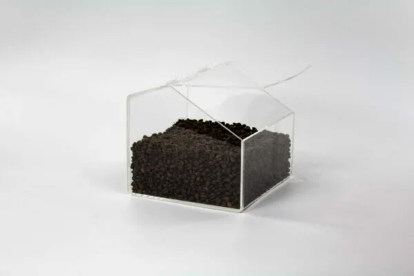 Angled display box